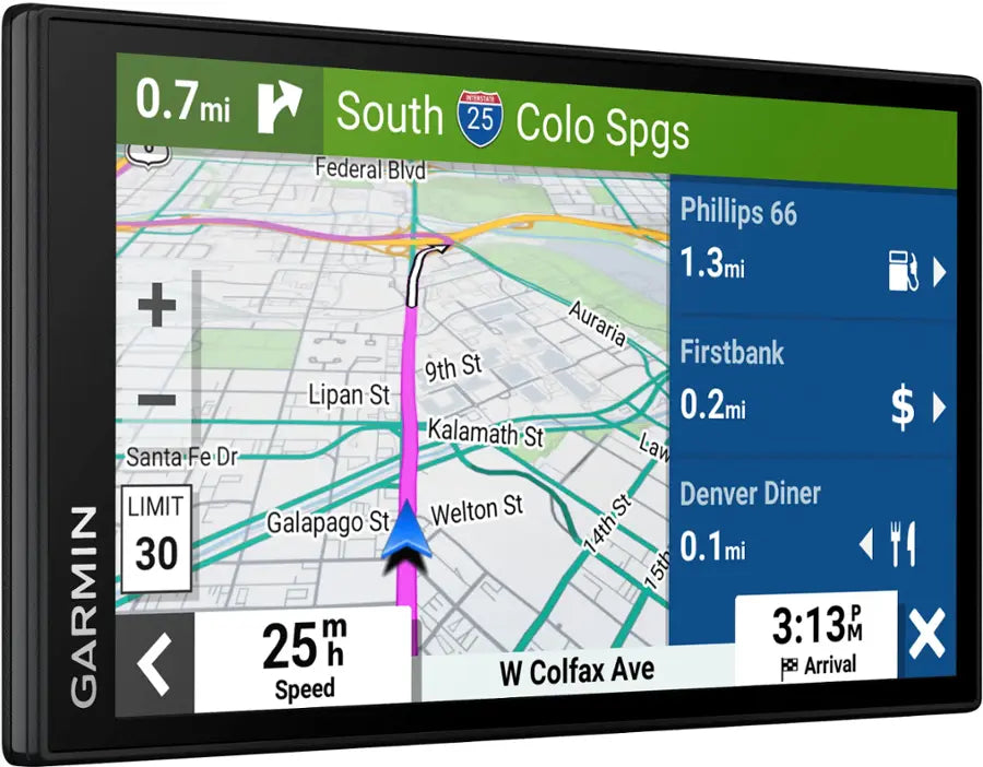 DriveSmart 66 6" GPS with Built-In Bluetooth, Map Updates and Traffic Updates - Black