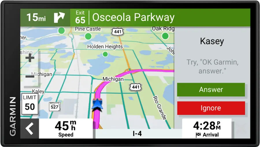 DriveSmart 66 6" GPS with Built-In Bluetooth, Map Updates and Traffic Updates - Black