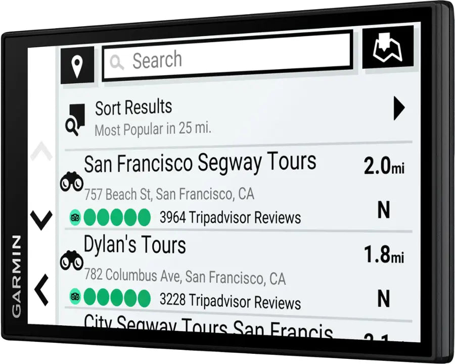 DriveSmart 66 6" GPS with Built-In Bluetooth, Map Updates and Traffic Updates - Black