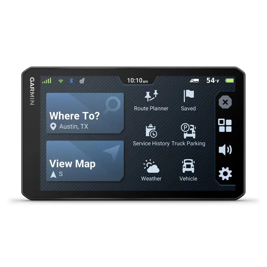dezl OTR 725 7" Trucking GPS with Built-in Dash Cam - Black